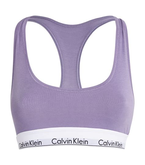 calvin klein logo bralette.